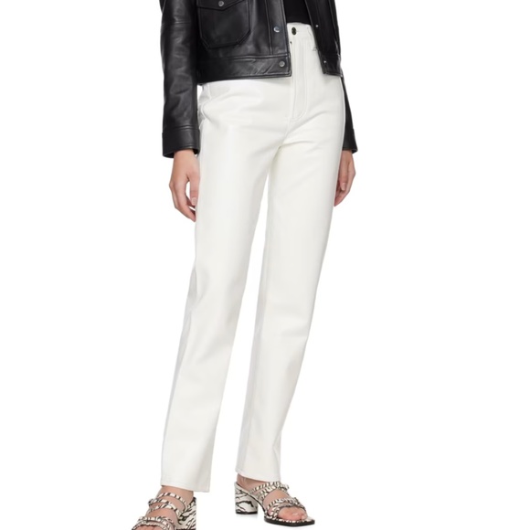🇺🇸Agolde Lyle Recycled Leather Pants (NWT) - Picture 1 of 15
